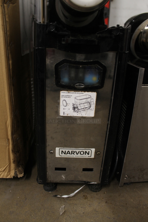 Narvon OASIS 1-10 Stainless Steel Commercial Countertop Single Hopper Slushie Machine. Missing Hopper. 120 Volts, 1 Phase. Tested and Powers On But Does Not Get Cold - Image 3 of 5