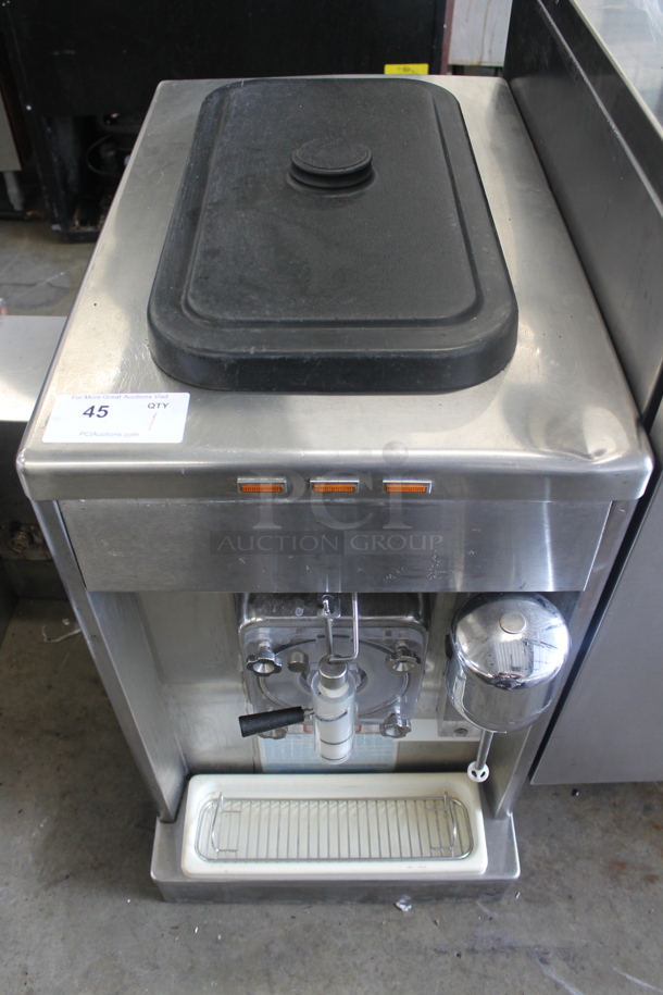 Taylor 340D-27 Stainless Steel Commercial Countertop Air Cooled Single Flavor Frozen Beverage Machine w/ Drink Mixer Attachment. 208-230 Volts, 1 Phase. - Image 1 of 6