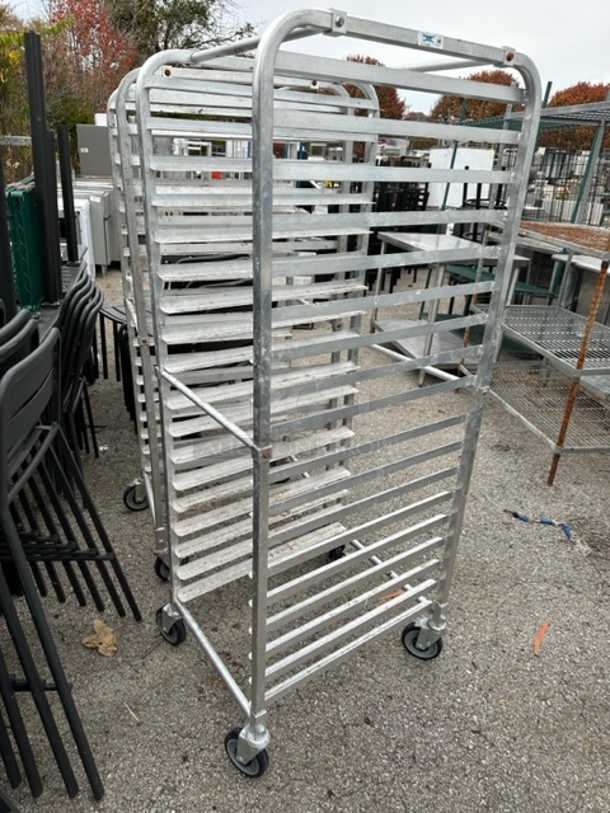One Regency Aluminum Speed Rack On Casters. #600PR183K.  20X26X63. $139.99 - Image 1 of 1