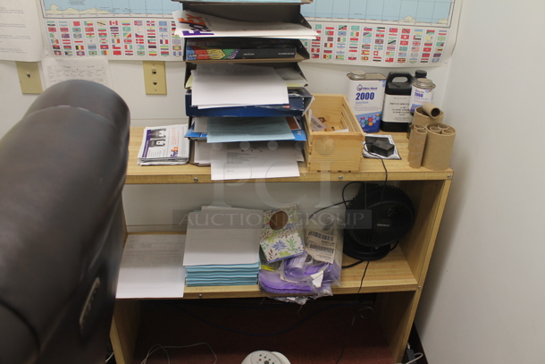 ALL ONE MONEY! ROOM LOT of Various Items Including Desk, Table, Computer and Filing Cabinets. BUYER MUST REMOVE. - Image 8 of 12