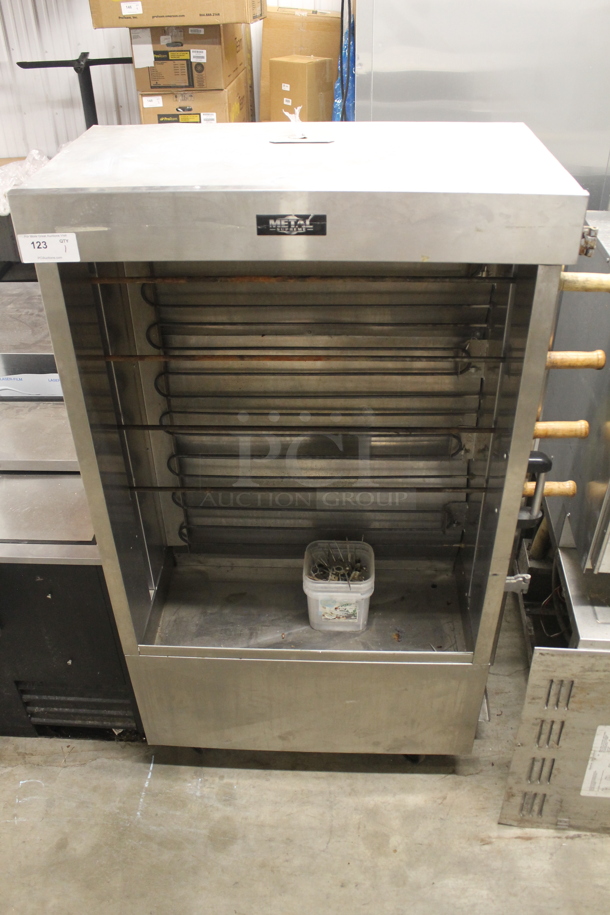 2018 Metal Supreme AS2606E Commercial Stainless Steel Rotisserie Chicken Oven With Additional Parts. 220V.