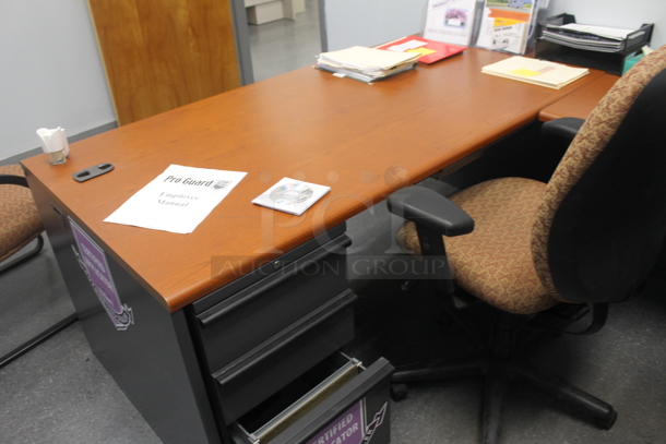 ALL ONE MONEY! ROOM LOT of Various Items Including Desks, Bookshelves and Chairs. BUYER MUST REMOVE. - Image 2 of 7