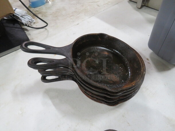 Cast Iron 6.5 Inch LODGE Skillets. #H3SK. 7XBID - Image 1 of 2