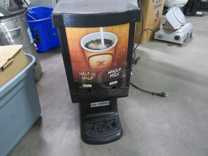 One Coldstar Cream Dispenser. Model# ND2R. 120 Volt. 11X18.5X22