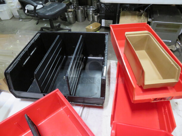One Lot Of Poly Organizers. - Image 1 of 3