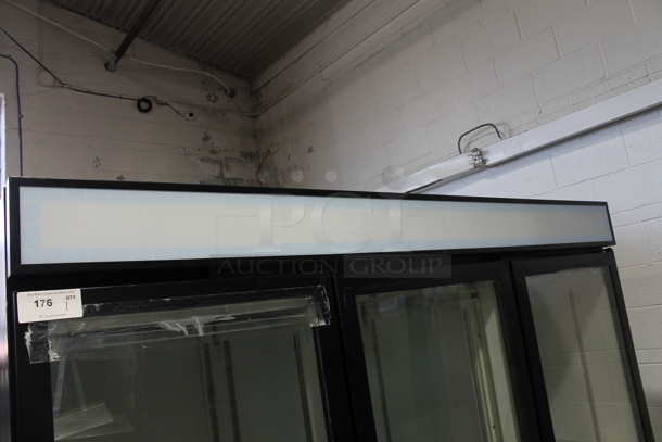 Carrier MC2000H Metal Commercial 3 Door Reach In Cooler Merchandiser. 115 Volts, 1 Phase. Tested and Powers On But Does Not Get Cold - Image 5 of 6