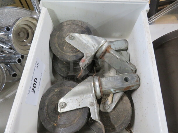 One Set Of Heavy Duty Casters - Image 1 of 1