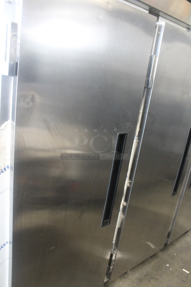 2015 Delfield 6176XL-S Stainless Steel Commercial 3 Door Reach In Freezer. 115/208-230 Volts, 1 Phase.  - Image 5 of 11
