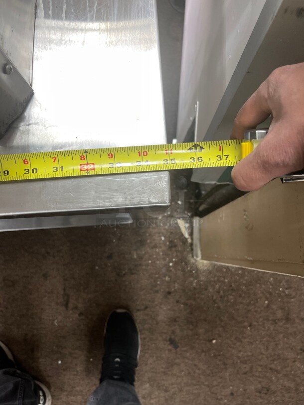 Clean! Commercial Stainless Steel Table With Stainless Steel Shelf NSF Goes Well With Item 34! - Image 5 of 7