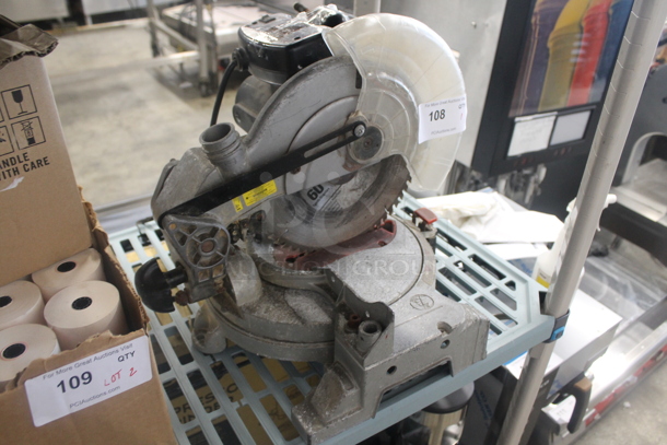 Metal Countertop 10" Compound Miter Saw w/ Laser Guide. - Image 2 of 6