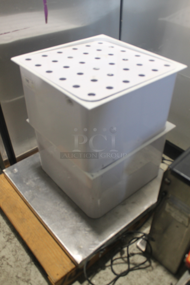 ALL ONE MONEY! Lot of 2 Boxes For Drop-In Ice Cream Dipping Cabinet And Stainless Steel Piece. - Image 3 of 5