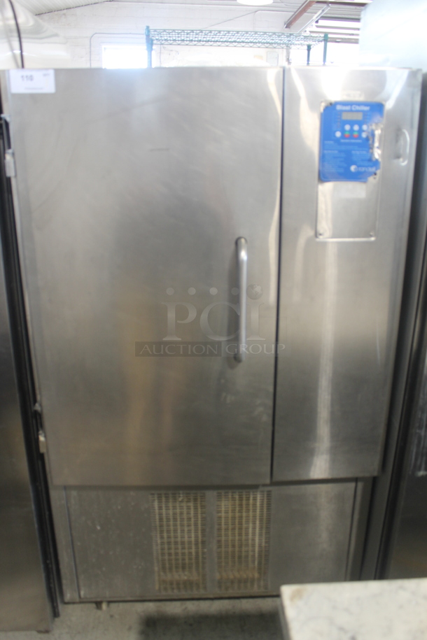 2015 Randell BC-18 Commercial Stainless Steel Electric Single Door Blast Chiller With Pan Racks 120-208 Volt 1 Phase. 2015 Randell BC-18 Commercial Stainless Steel Electric Single Door Blast Chiller With Pan Racks. 
