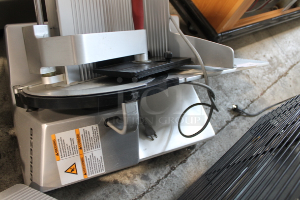 2016 Bizerba GSP H Stainless Steel Commercial Countertop Meat Slicer. 120 Volts, 1 Phase. Tested and Working! - Image 7 of 7