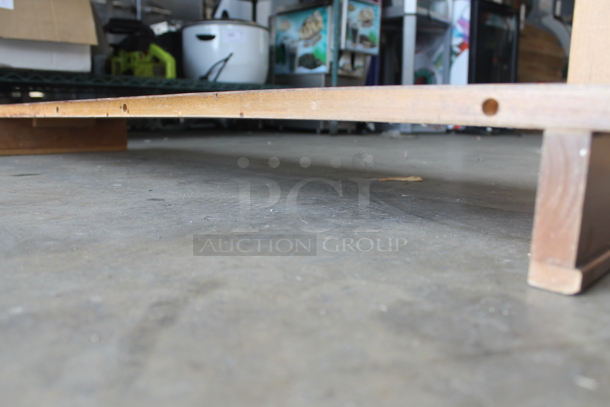 Wooden Table Leaf Insert. - Image 3 of 4