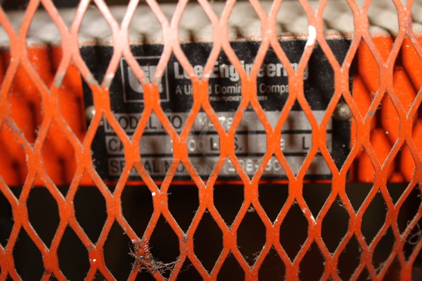 Presto M478 Orange Metal Commercial Lift Stacker on Commercial Casters. BUYER MUST REMOVE. - Image 7 of 7