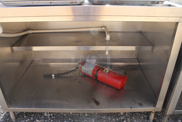 Stainless Steel Commercial Soda Station w/ Metal Baking Pans and Fire Extinguisher. Extinguisher Must Be Picked Up - We Cannot Ship That Item - Image 2 of 3