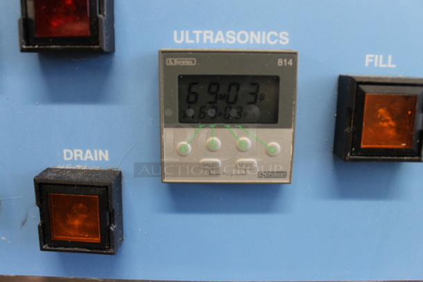 Steris Reliance Ultrasonic Cleaning System Dwave-11-DRW on Commercial Casters 208 Volt 1 or 3 Phase - Image 6 of 8