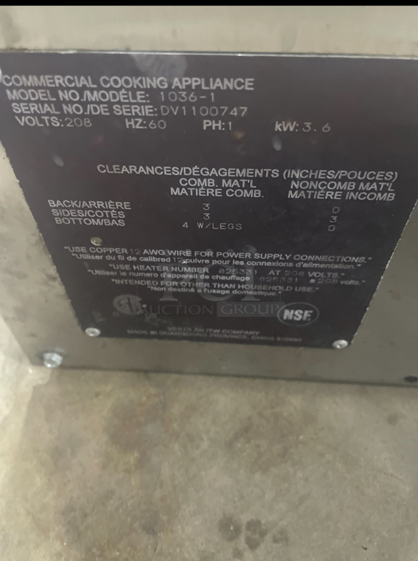 Vulcan Electric Cheese Melter - Image 3 of 3