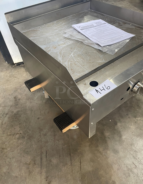 Thermostatic Nat Gas Griddle, Brand New - Image 4 of 5