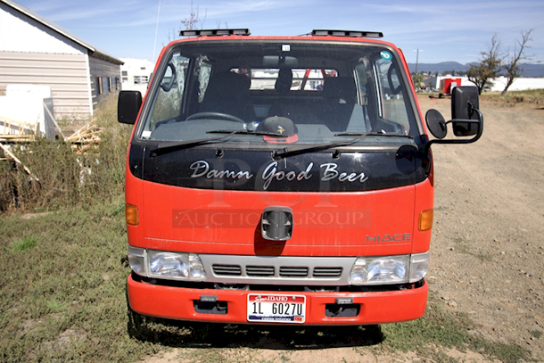 ? 5 ALARM DEAL! Toyota Hiace LY151-PSMAS Firetruck, 3L 2779CC Engine, Working Lights and Sirens. Check Out Our Instagram & Facebook Page For Videos and More Photos - Image 2 of 12