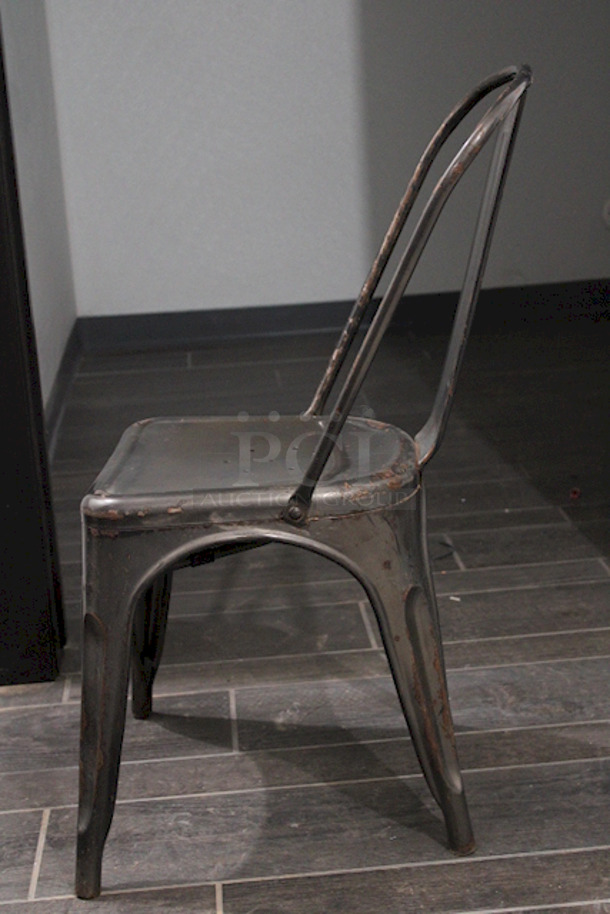 FDW Restaurant Dining Chairs, Indoor/Outdoor, Metal, 18 Inch Seat Height. 4x Your Bid - Image 4 of 6