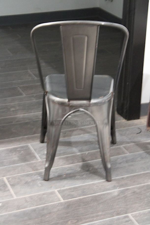 FDW Restaurant Dining Chairs, Indoor/Outdoor, Metal, 18 Inch Seat Height. 4x Your Bid - Image 2 of 6