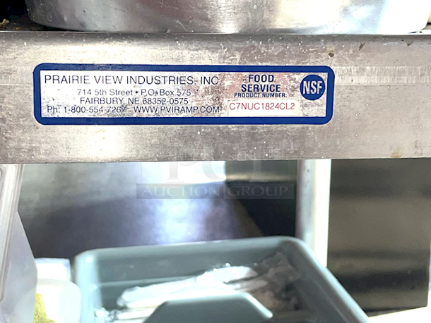 ALL FOR ONE!! Prairie View C7NUC1824CL2 Food Service Cart Full Of Various Small-Wares. - Image 8 of 8