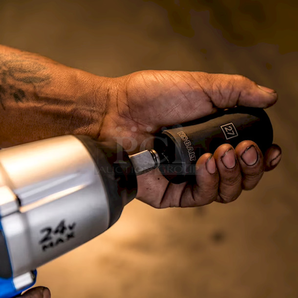 Kobalt 10-Piece Standard (SAE) 3/8-in Drive Set 6-Point Impact Socket Set. Model 86451  - Image 6 of 6