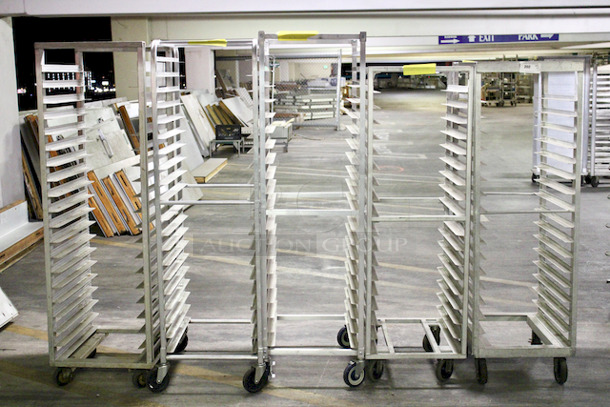 Sheet Pan Racks On Commercial Casters. 5x Your Bid