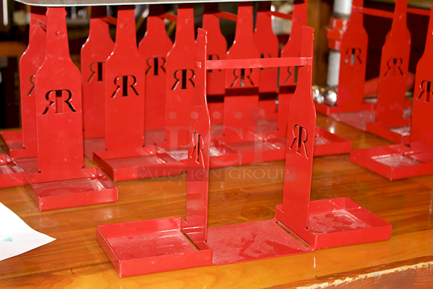 Bar & Table Top Metal Menu and Condiment Holders. 5x Your Bid - Image 1 of 1