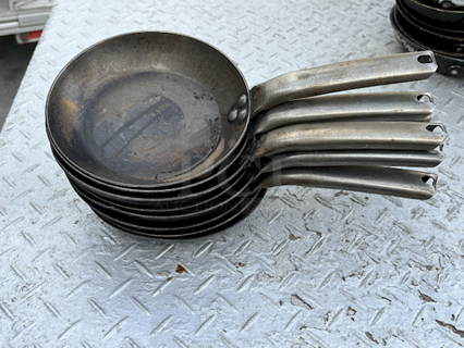 CHEF GRADE! 8" Frying Pans. 5x Your Bid