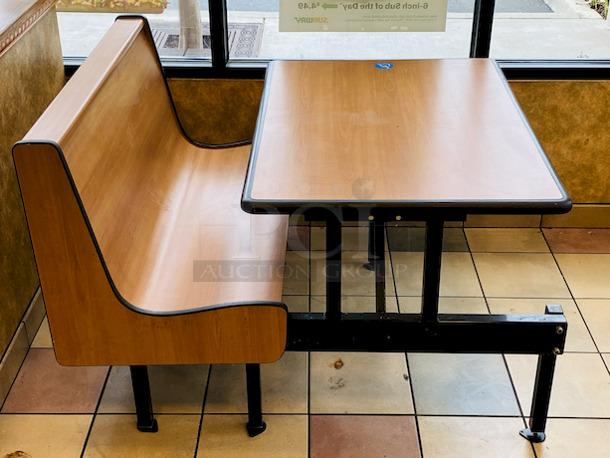 LIKE NEW! ADA Compliant Plymold ADA Island Unit with Thin Profile Dur-A-Edge® 47" Table Top. 
50x41-1/2x35-1/2 - Image 5 of 8