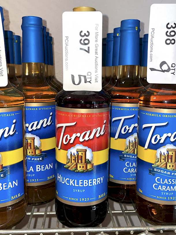 Torani Huckleberry Syrup Bottles, 25oz. 5x Your Bid - Image 1 of 1