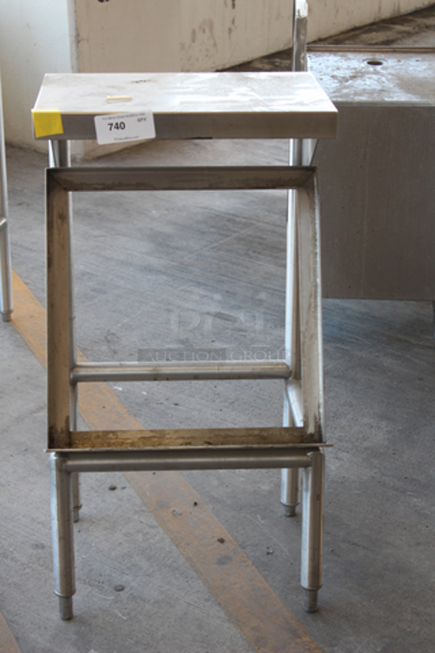 Stainless Steel Glass Rack Holder.  - Image 1 of 3