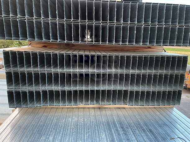 ClarkDietrich ProSTUD 25 3-5/8 in. x 8 ft. Galvanized Steel DRYWALL STUD 25-Gauge EQ, G40, 50KSI. Model: 362PDS125-15. 180x Your Bid	3-5/8x1-1/4x96 - Image 8 of 9