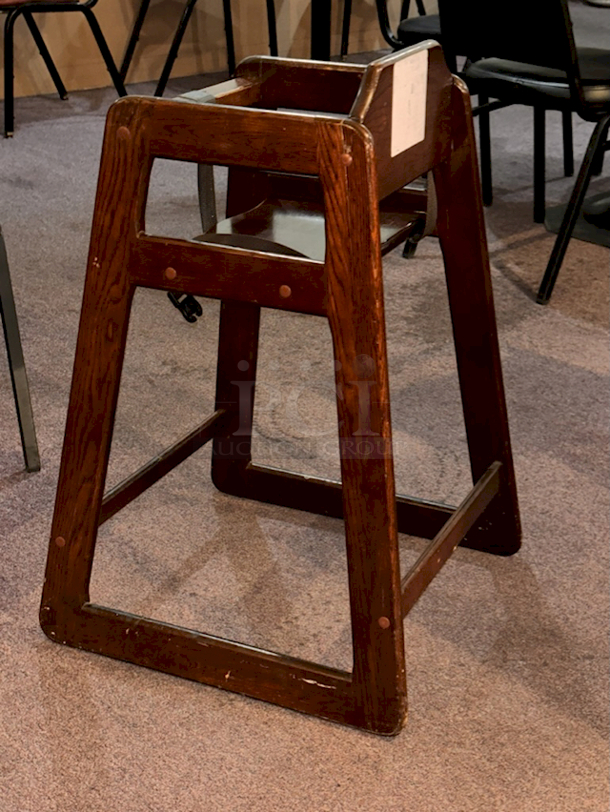 SOLID! Wood Highchair  - Image 5 of 7