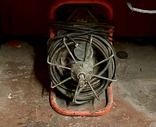 AWESOME!! General Mini-Rooter Power Drain Cleaner, 120v, 60hz, 1/3hp, 6.2amps.  - Image 5 of 5