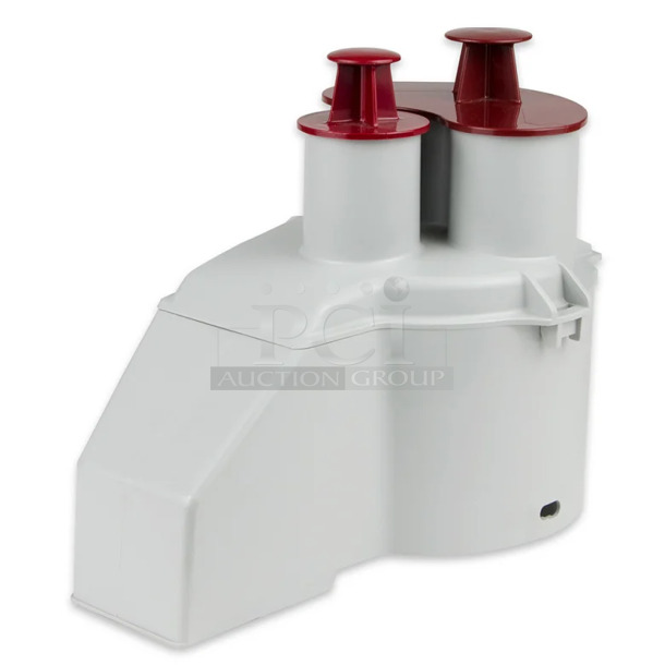 BRAND NEW SCRATCH AND DENT! Robot Coupe Gray Poly Continuous Feed Head for Food Processor.