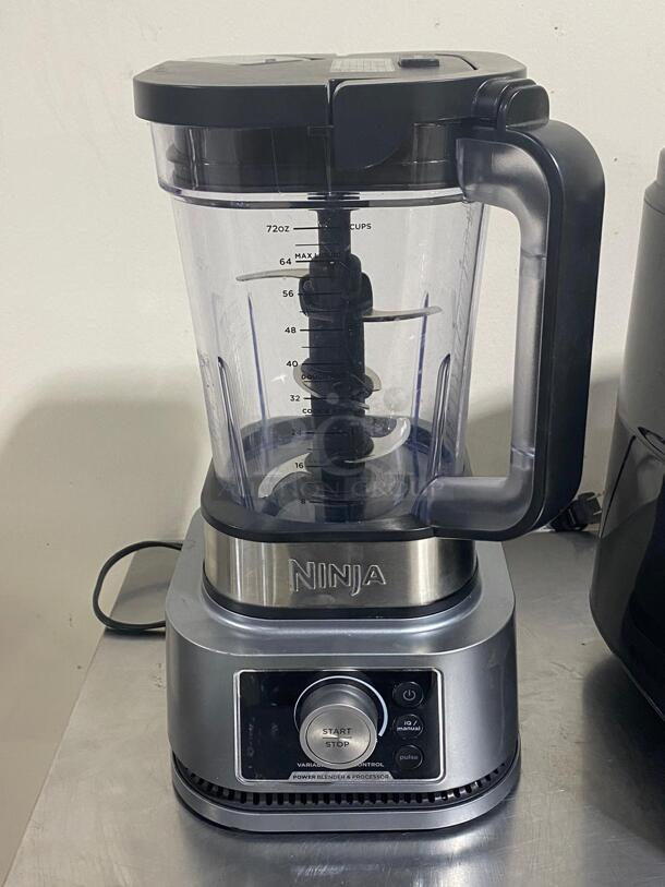 Ninja Power Blender & Processor. 3-in-1 Crushing Blender, Dough Mixer, and Food Processor 1400WP smartTORQUE 6 Auto-iQ Presets ..... Tested and Working