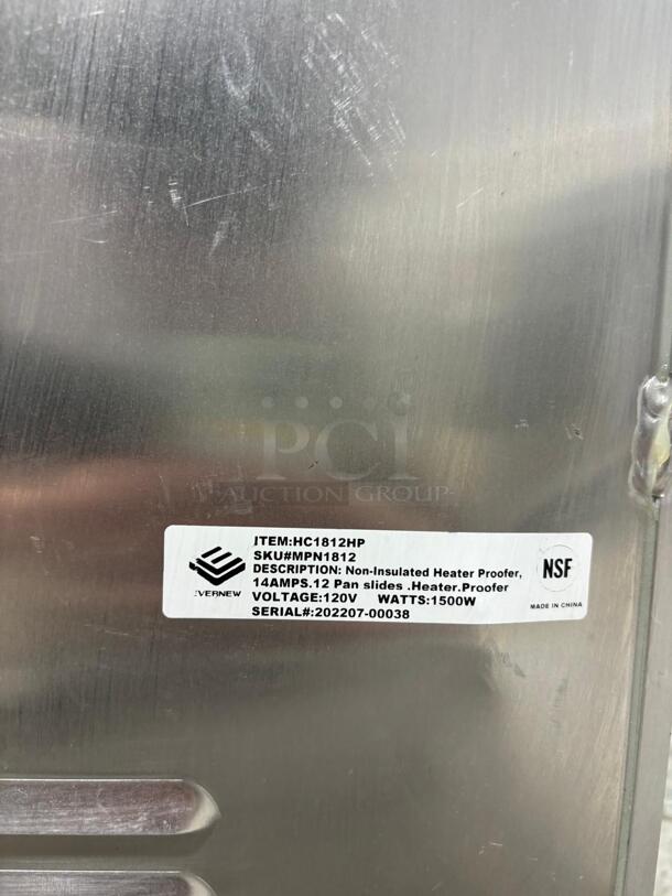Prepline MPN1812 Undercounter Half Size  Heater Proofer - 120V - Image 3 of 6