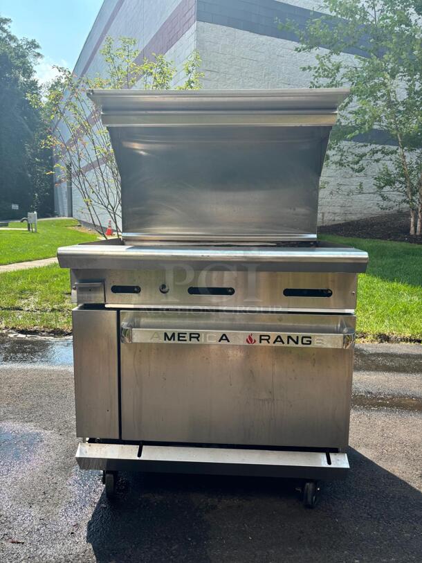 American Range 36" Gas Range w/ Full Griddle & Standard Oven, Natural Gas
 - Image 5 of 5
