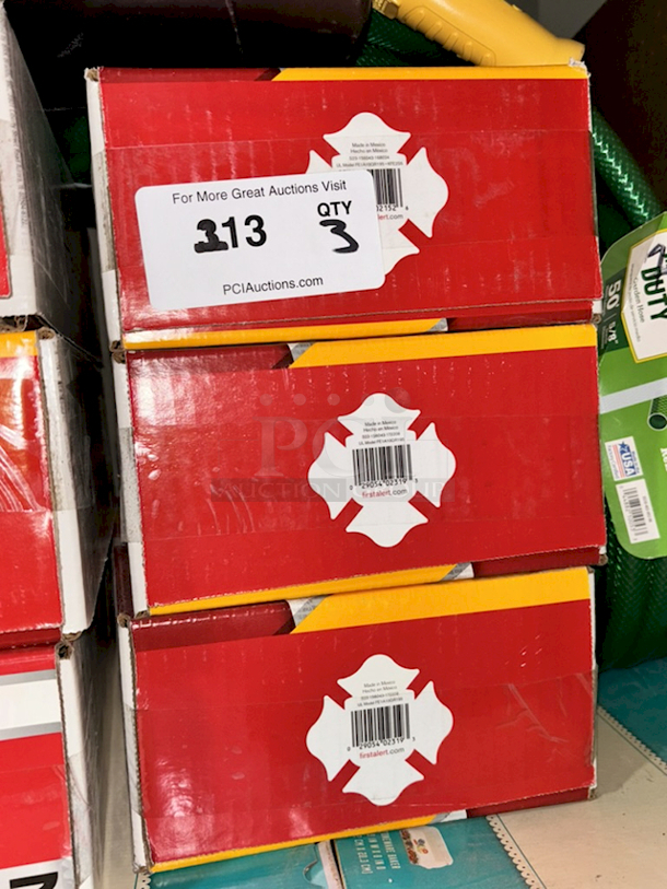 4 Sets of First Alert 2-Pack Home & Kitchen Fire Extinguishers - UL Model: FE1A10GR195 & KFESS. 3x Your Bid - Image 3 of 3