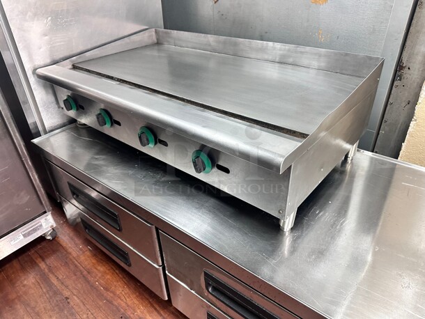 Fully Refurbished 48 Inch Gas Flat Griddle Working