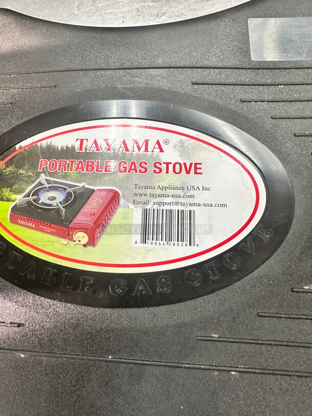 Tayama BDZ-155A 8000 BTU Red Butane Gas Portable  Stove - Image 3 of 7