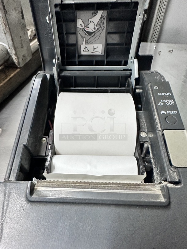 Working Epson TM-T88IV  Receipt Printer - Image 6 of 7