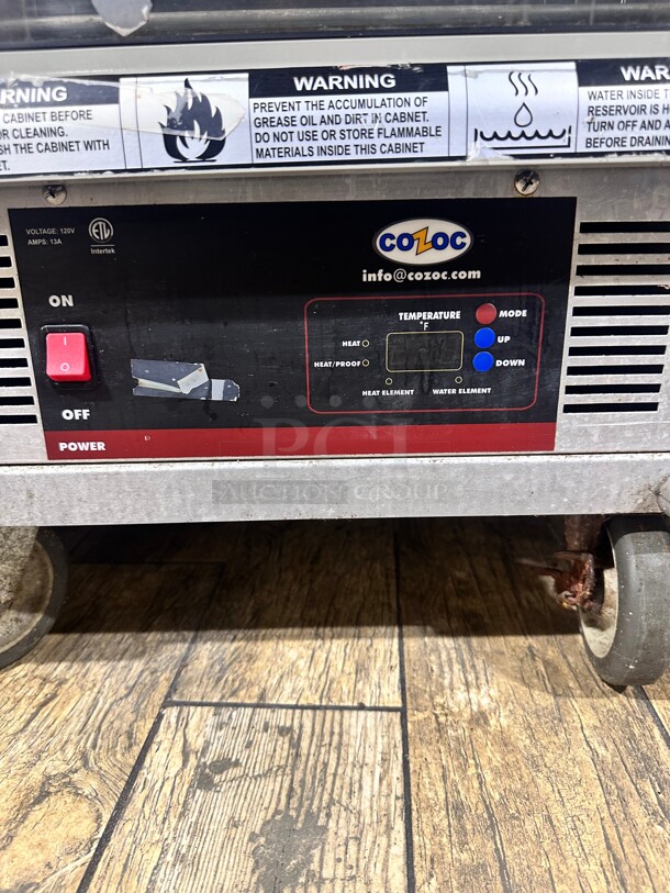 Late Model Cozoc HPC7011-WC9F9L DONUT, Full Size Heated Holding & Proofing Cabinet, 1 Clear Door, 16 Pan, 1.5 kW Working - Image 5 of 9