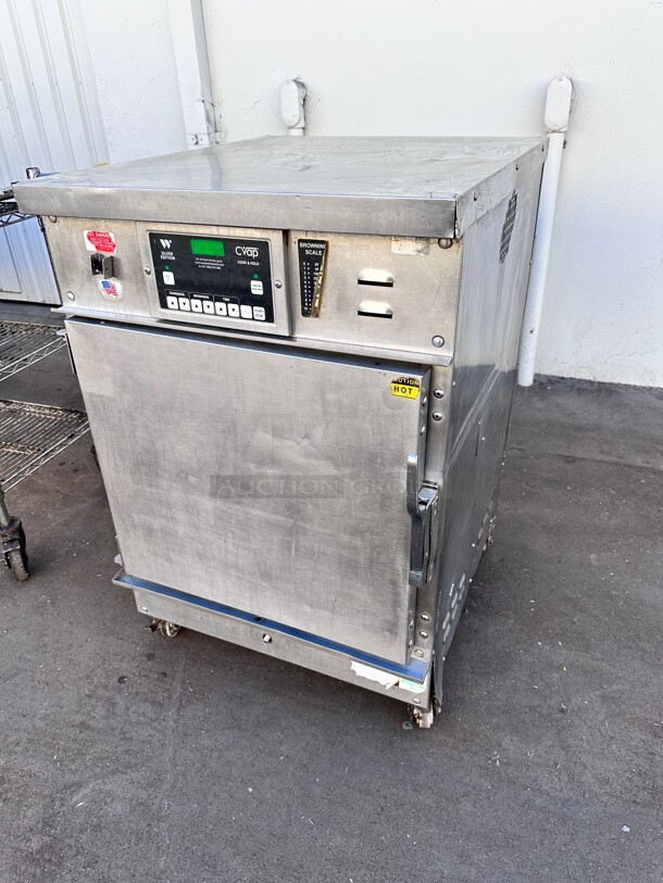 Winston CHV5-05UV CVap Cook & Hold 9cf Capacity Half Size Oven w/ Fan 220 Volt Tested and Working - Image 6 of 9