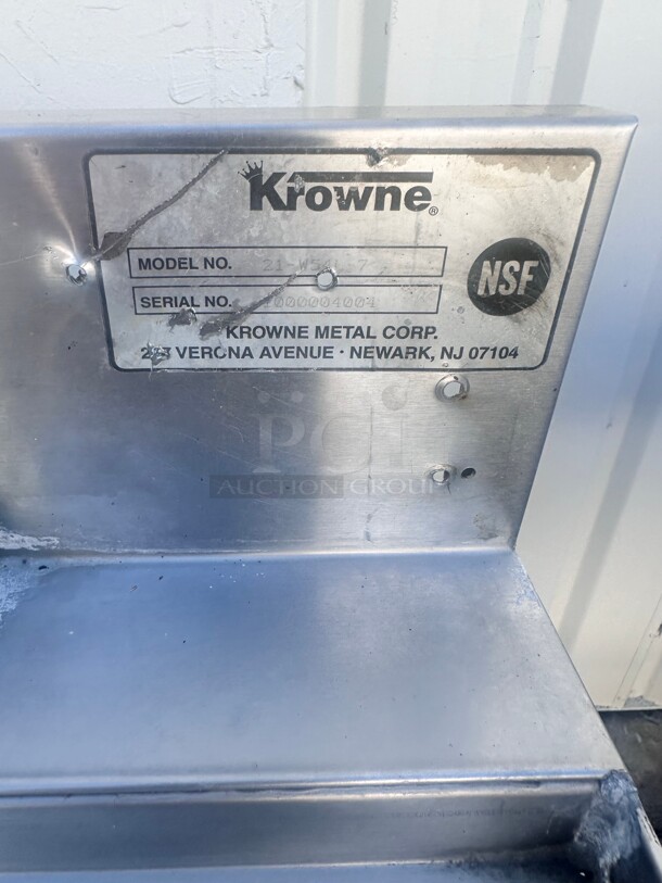 Commercial Bar Hand Sink With Ice Bin Cold Plated NSF  - Image 3 of 6