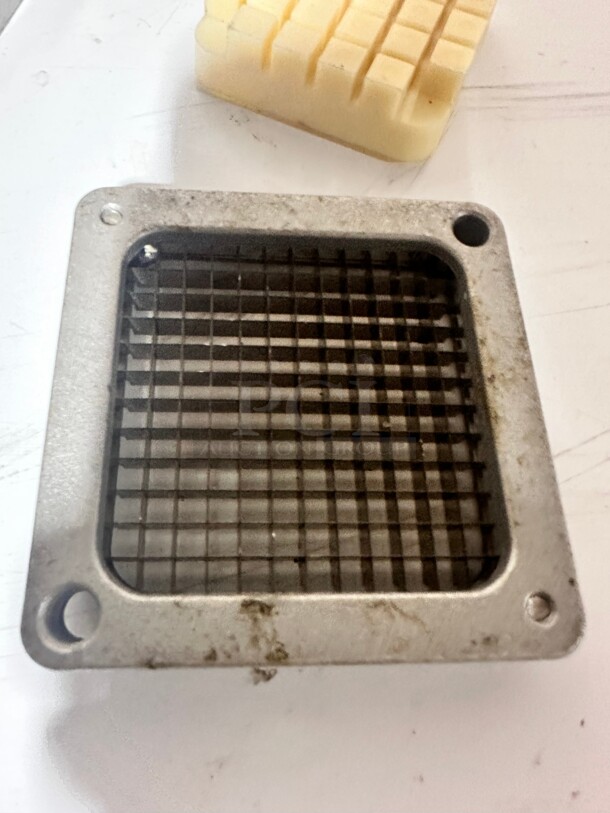 Commercial Vollrath 47713 3/8 Cut Potato Cutter - Nickel-Plated Cast Iron NSF - Image 5 of 7