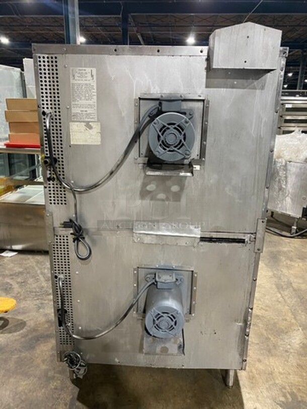 Southbend Commercial Natural Gas Powered Double Deck Convection Oven! With View Through Doors! Metal Oven Racks! All Stainless Steel! On Legs! Silver Star Edition! 2x Your Bid Makes One Unit! - Image 3 of 12